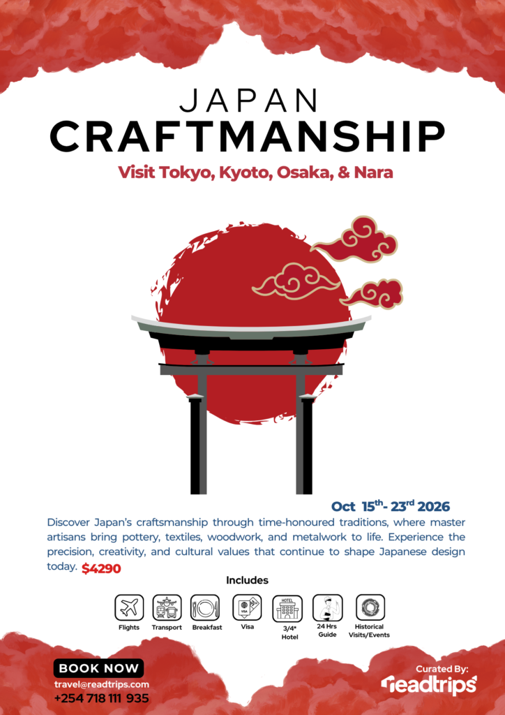 Study trip to Japan-traditional crafts.