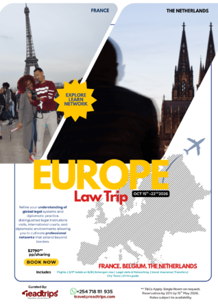 Students from Kenya on a trip to European Commission