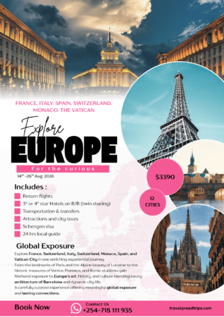 Explore Europe Trip