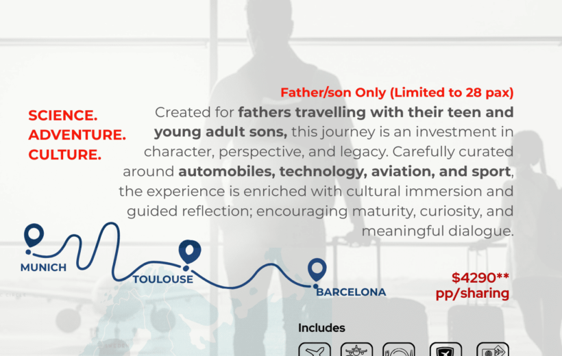 Father & Son trip; A rewarding connection trip