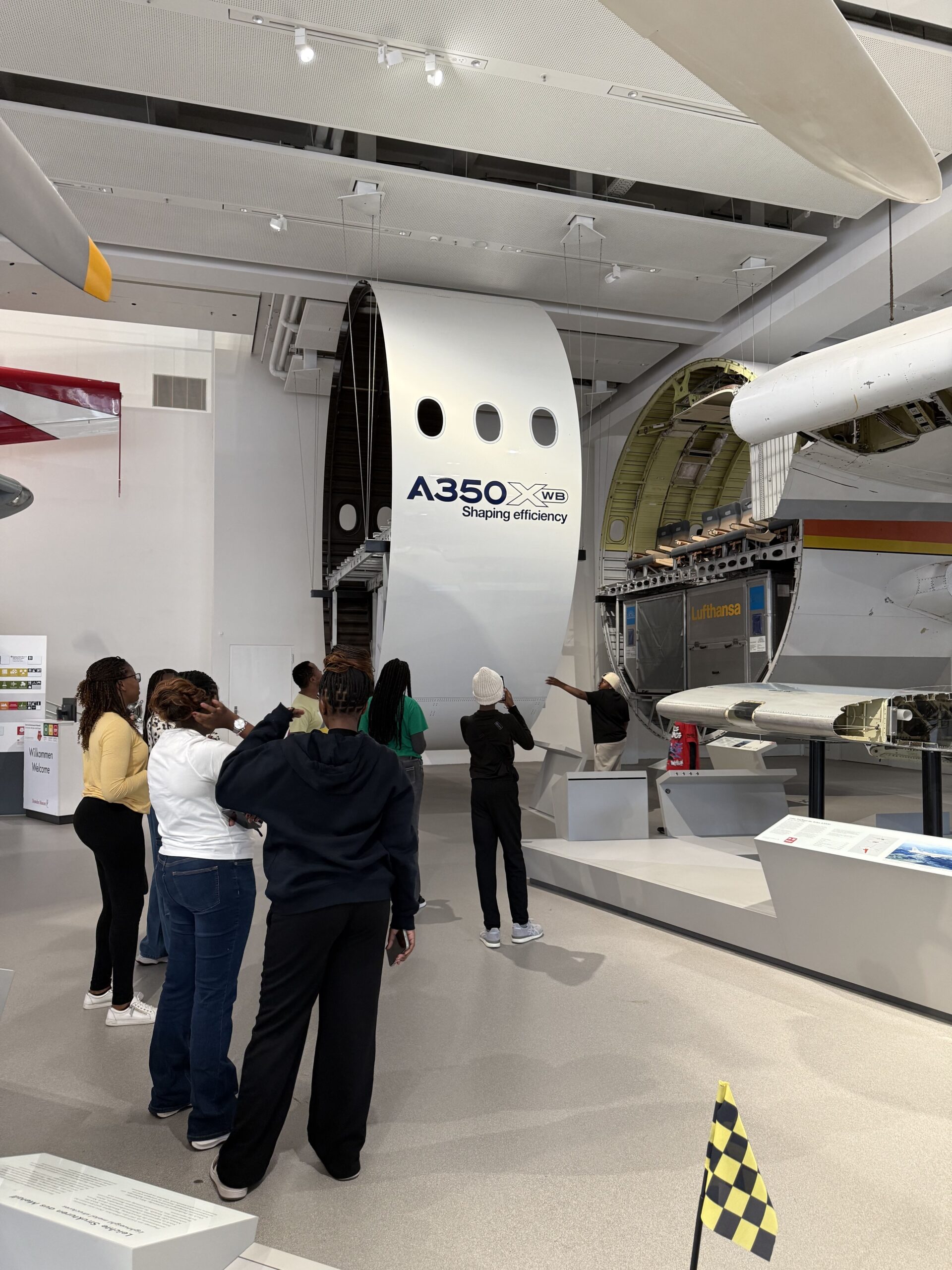 STEM trip to Europe at Airbus factory