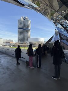 STEM trip to Europe at BMW factory