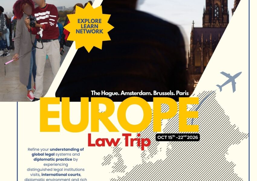 Kenya students law trip to Europe